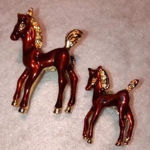 Big Horse,  Little Horse Pins..